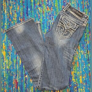 NWOT Rock Revival Size‎ 26x33.5 Celine Bootcut Flap Pocket Women's Jeans